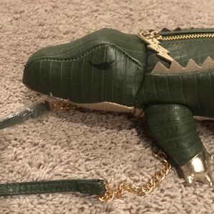 Alligator crossbody
